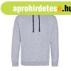 Just Hoods Uniszex kapucnis pul�ver kontrasztos sz�n� kapucn