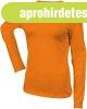 N�i hossz� ujj� kereknyak� pamut p�l�, Kariban KA383, Orange