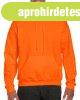 Pr�mium kapucnis pul�ver, Gildan GI12500, S.Orange-S