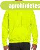 Pr�mium kapucnis pul�ver, Gildan GI12500, Safety Green-XL