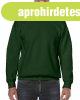Kereknyak� k�rk�t�tt pul�ver, Gildan GI18000, Forest Green-2