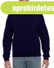 Kereknyak� k�rk�t�tt pul�ver, Gildan GI18000, Navy-L