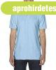 Softstyle dupla pik� gall�ros p�l�, Gildan GI64800, Light Bl