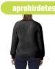 K�rnyak� uniszex pul�ver, Gildan GISF000, Black-L