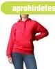 Softstyle kapucnis pul�ver kenguruzsebbel, Gildan GISF500, R