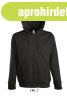 F�rfi cipz�ras kapucnis pul�ver, SOL'S SO47800, Bla