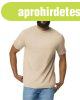 Gildan GI3000 k�rk�t�tt r�vid ujj� f�rfi pamut p�l�, Sand-XL