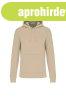 F�rfi organikus kapucnis pul�ver, Kariban KA4027, Light Sand