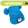 EXTOL LIGHT sapka, gyerek, k�k, k�t�tt, kivehet� LED homlokl
