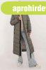 Hossz� steppelt t�li kab�t kapucnival modell 44540 khaki sz�
