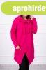 Oversize ruha csomagolt st�lusban modell 0017 fukszia sz�n