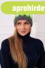 N�i sapka bojtokkal Laila K283 grafit sz�n