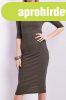 Midi ruha cs�nakos nyakkiv�g�ssal, modell 19600 sz�n� khaki