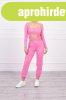 Crop-top tr�ningruha szett kiv�g�sokkal, 9344-es modell vil�