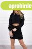 Sport szett pul�ver �s szoknya modell 9341 fekete