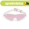  White & Pink Fairy Goat Leather Blindfold 