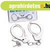  Large Metal Handcuffs With Keys 