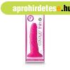 Colours - Pleasures - Thin 5" Dildo - Pink 