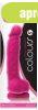  Colours Dual Density 5 inch Dildo Pink 