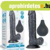  9'' Squirt Extreme Dildo - Black 
