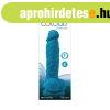  Colours - Pleasures - Vibrating - 5" Dildo - Blue 