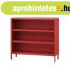 JAN NOWAK LUCA knyvespolc, 1000 x 900 x 350 mm, piros