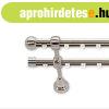 Landhouse 19mm bels� cs�sz�s� dupla f�m karnis inox G�mb v�g