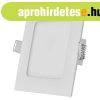 EMOS ZD2124, LED s�llyesztett l�mpatest NEXXO, n�gyzet, feh�