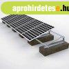 STRUCTURE FOR GROUND/FLAT ROOF 465W PANEL 6kW,SET