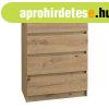 M4 fi�kos szekr�ny, t�lgy