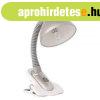 Kanlux SUZI asztali l�mpa E27 60W ez�st / csiptet�s