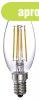 LED gyertya �g� Filament 4W E14 MelegFeh�r/2700 K, 430 lumen