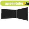 Kih�zhat� Terasz �rny�kol� parav�n, oldalfal 180x600 cm feke