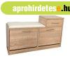 Jana cip�szekr�ny, feh�r�tett t�lgy