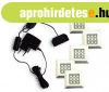 Rejtett LED vil�g�t�s faliszekr�nyhez - 6 modul - k�k
