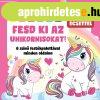 Fesd ki az unikornisokat! 6 sz�n� fest�kpalett�val minden ol