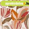 Dolce Vita drapp alapon narancss�rga-piros tulip�n mint�s ta