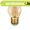 LED g�mb, E27, 4W, 230V, meleg feh�r f�ny, 320lm, ARANYOZOTT