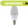 LED gyertya, E14, 6W, 230V, meleg feh�r f�ny - dimmelhet�