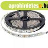 LED szalag, 5050, 60 SMD/m, nem v�z�ll�, RGB+feh�r f�ny