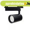 LED reflektor 35W, 24� , fekete l�mpatest, belt�ri, semleges