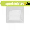 LED l�pcs� vil�g�t�s, t�glalap, feh�r, 3W, 4200K, 195Lm, 230