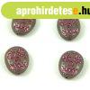 43030-54321- Purple Fuchsia - Calavera - 16x13mm