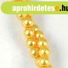 Tekla goly� gy�ngy - Pearl Yellow - 6mm (sz�lon - kb. 145 db