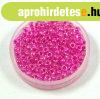 Miyuki k�sagy�ngy - 209 - Fuchsia Lined Crystal - m�ret:8/0