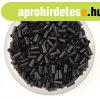 Miyuki szalmagy�ngy - 401f - Opaque Matt Black - 3mm