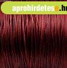Viaszolt textilsz�l - Bordeaux - 0.5mm