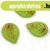 Apple Leaf - cseh �veg szirom gy�ngy - Green Rose Gold Matt 