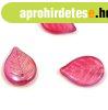 Apple Leaf - cseh �veg szirom gy�ngy - Crystal Red AB - 18x1