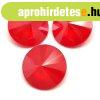 AURORA krist�ly rivoli - 12mm - Royal Red